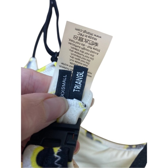 Triangl Floral Print Bikini Top xxs - Picture 3 of 3